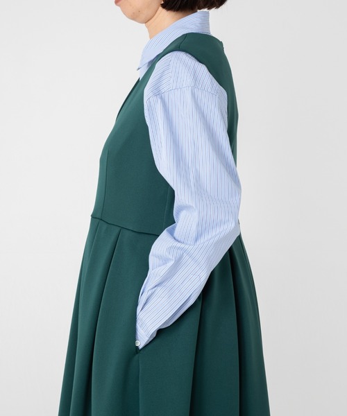 TXA（ティーエックスエー）の「門倉太久斗/22世紀ジェダイ jersey midi dress green（ワンピース・メンズ・グリーン・2/1）」の7枚目の写真