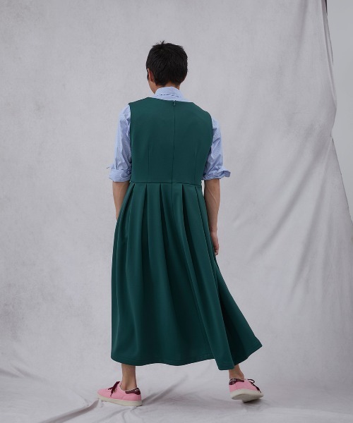 TXA（ティーエックスエー）の「門倉太久斗/22世紀ジェダイ jersey midi dress green（ワンピース・メンズ・グリーン・2/1）」の9枚目の写真