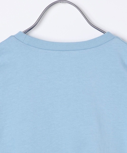 LEPSIM（レプシィム）の「【KIDS】配色フリルフレンチスリーブプルオーバー　578967（Tシャツ/カットソー・キッズ・アイボリー/ライトブルー/チャコールグレー・140/120）」の8枚目の写真