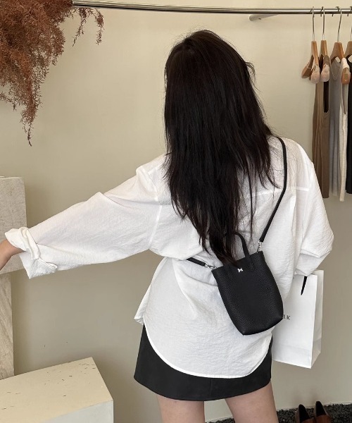 Teem Store(チームストア)の「ナチュラルフィットレース付きシャツブラウス(シャツ/ブラウス・レディース・ブラック/アイボリー/ホワイト・S/M)」の8枚目の写真