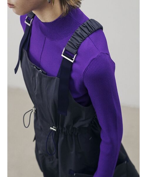 UN3D.(アンスリード)の「COCOON JUMPER DRESS / コクーンジャンパードレス(ワンピース・レディース・カーキ/グレー/ブラック・38/36)」の10枚目の写真