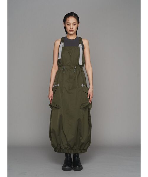 UN3D.(アンスリード)の「COCOON JUMPER DRESS / コクーンジャンパードレス(ワンピース・レディース・カーキ/グレー/ブラック・38/36)」の3枚目の写真