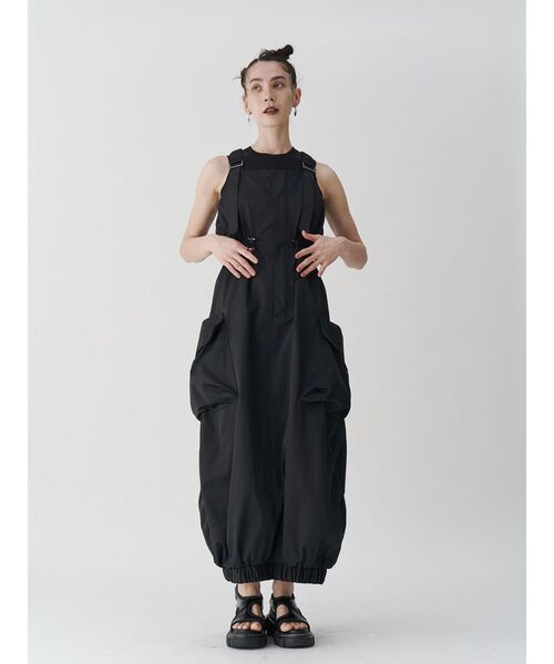 UN3D.（アンスリード）の「COCOON JUMPER DRESS / コクーンジャンパー