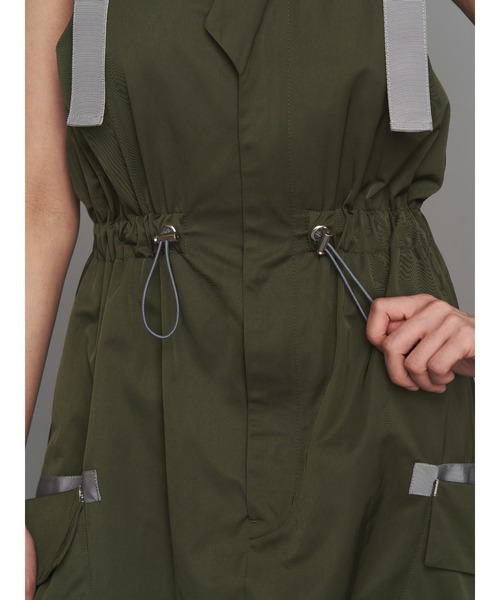 UN3D.(アンスリード)の「COCOON JUMPER DRESS / コクーンジャンパードレス(ワンピース・レディース・カーキ/グレー/ブラック・38/36)」の6枚目の写真