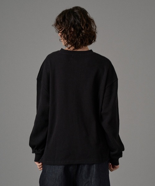 DIESEL ヘンリーネックサーマルロンＴ まさき - サーマルヘンリーネックロングスリーブTシャツ made in