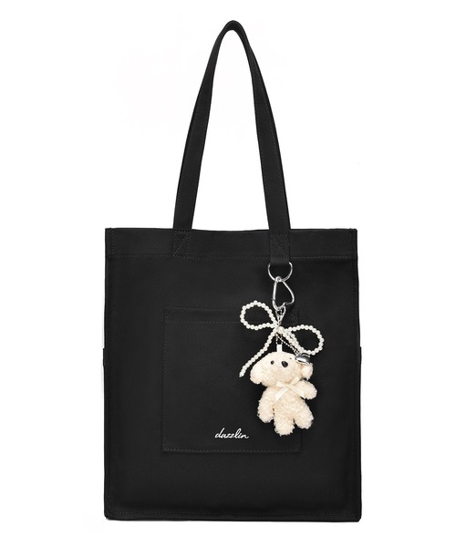 セール】【dazzlin/ダズリン】熊チャーム リボンチャーム付き