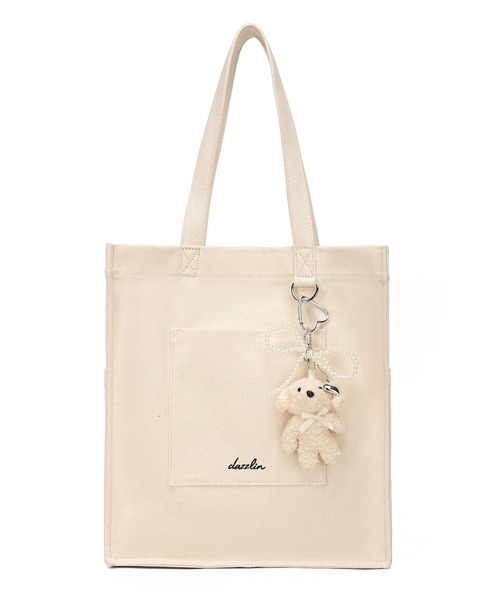 セール】【dazzlin/ダズリン】熊チャーム リボンチャーム付き