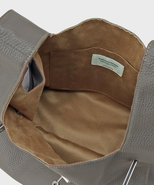 GALLEST（ギャレスト）の「【beautiful people】large market bag（トートバッグ・レディース・グレー/オレンジ・00）」の8枚目の写真