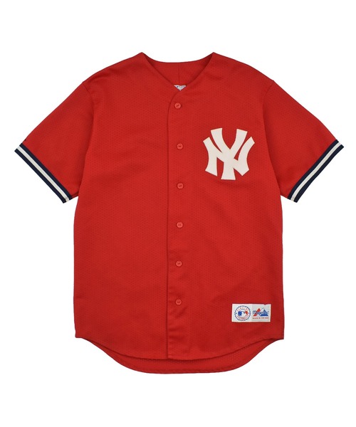 人気銘柄 USA製 90's NewYork Yankees 古着 ゲームシャツ 楽天市場】90s USA製 □ MLB オフィシャル Majestic ヤンキース