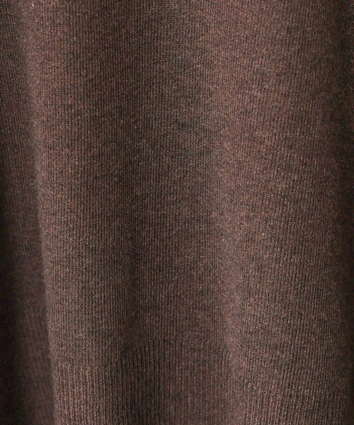 BABYLONE（バビロン）の「ボートネックポンチョニット（ニット/セーター・レディース・ダークブラウン/ベージュ/ブラック/チャコール/ホワイト・フリー）」の14枚目の写真