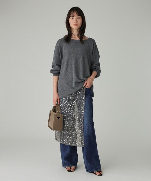 ボートネックポンチョニット（ニット/セーター）｜BABYLONE（バビロン