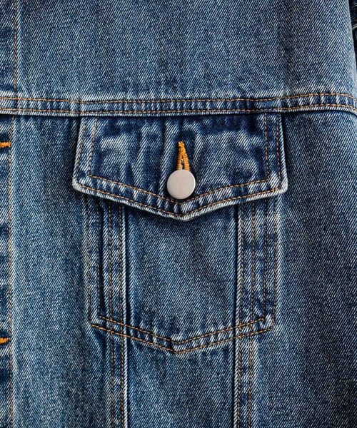 オーバーサイズヴィンテージライク3rdタイプデニムジャケット（デニム