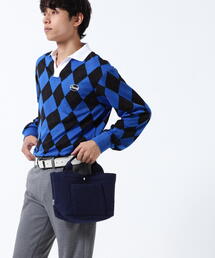 Jack Bunny!!（ジャックバニー）の「【Jack Bunny!!】うさぎ総柄 刺繍カートバッグ (UNISEX)（ゴルフグッズ）」