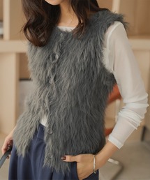 レディースのベスト（グレー/灰色系）ファッション通販 - ZOZOTOWN