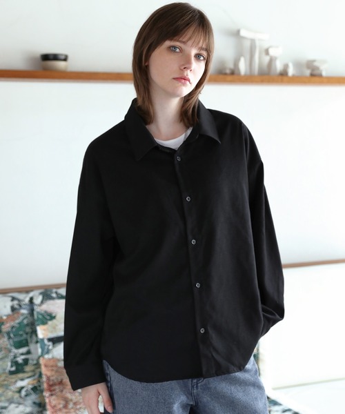 ROCHEM（ローシェン）の「ヴィンテージ加工アソートオンブレチェックシャツ（シャツ/ブラウス・メンズ・ブルー/ブラック/ワイン/ブラック系/ネイビー/ブルー系/ブラウン・XS/S/M/L）」の15枚目の写真