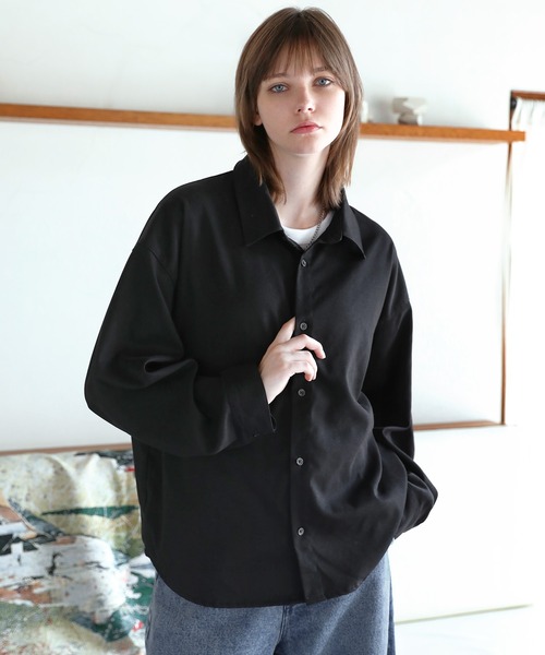 ROCHEM（ローシェン）の「ヴィンテージ加工アソートオンブレチェックシャツ（シャツ/ブラウス・メンズ・ブルー/ブラック/ワイン/ブラック系/ネイビー/ブルー系/ブラウン・XS/S/M/L）」の16枚目の写真