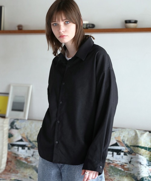 ROCHEM（ローシェン）の「ヴィンテージ加工アソートオンブレチェックシャツ（シャツ/ブラウス・メンズ・ブルー/ブラック/ワイン/ブラック系/ネイビー/ブルー系/ブラウン・XS/S/M/L）」の17枚目の写真