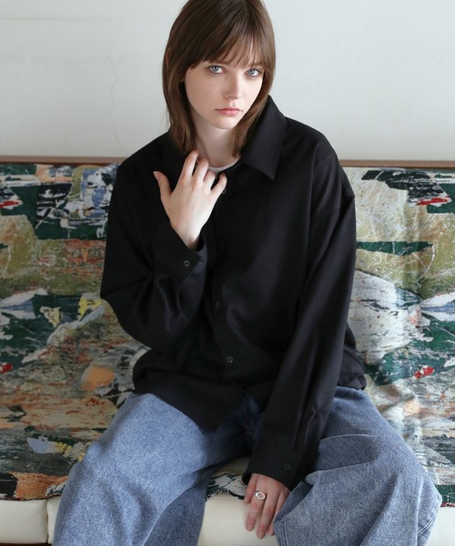 ROCHEM（ローシェン）の「ヴィンテージ加工アソートオンブレチェックシャツ（シャツ/ブラウス・メンズ・ブルー/ブラック/ワイン/ブラック系/ネイビー/ブルー系/ブラウン・XS/S/M/L）」の20枚目の写真