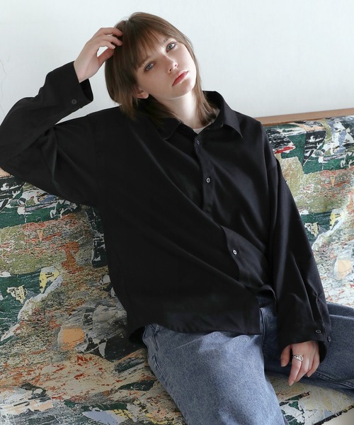 ROCHEM（ローシェン）の「ヴィンテージ加工アソートオンブレチェックシャツ（シャツ/ブラウス・メンズ・ブルー/ブラック/ワイン/ブラック系/ネイビー/ブルー系/ブラウン・XS/S/M/L）」の21枚目の写真