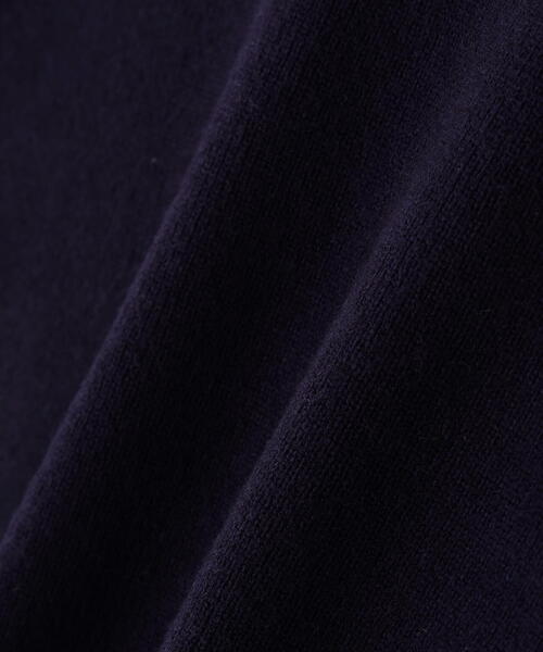 NATURAL BEAUTY BASIC(ナチュラルビューティーベーシック)の「◇ストライプフリルネックニット(ニット/セーター・レディース・ネイビー/グレー/オフホワイト・FREE)」の4枚目の写真