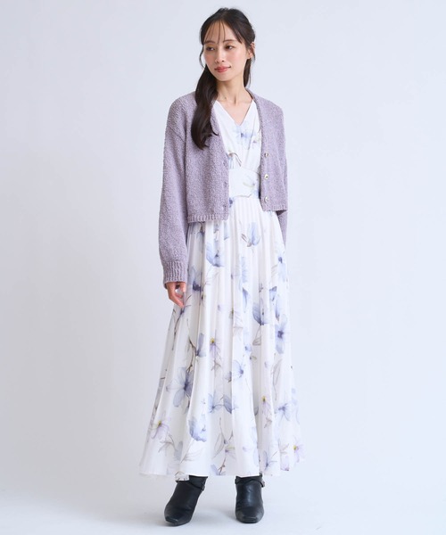 NOELA（ノエラ）の「ボレロカーデ（カーディガン/ボレロ・レディース・ベージュ/ブラウン/ラベンダー・フリー）」の11枚目の写真