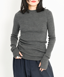 CITYSHOP | ROUTINE CREW NECK RIB TOP：ニット(ニット/セーター)