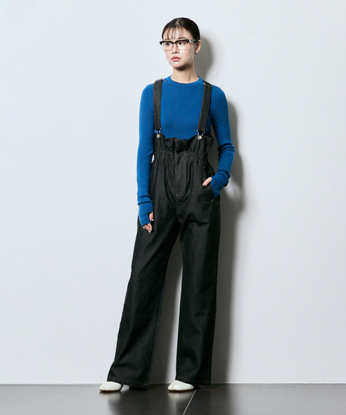 CITYSHOP（シティーショップ）の「ROUTINE CREW NECK RIB TOP：ニット（ニット/セーター・レディース・ブラック/グレー/ブルー系その他・FREE）」の18枚目の写真