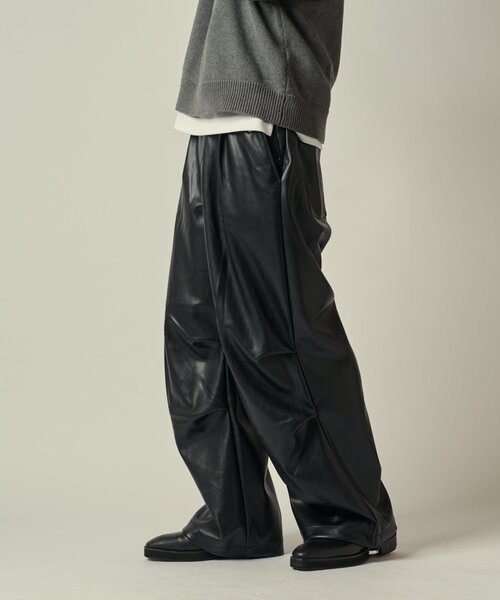 Lui's（ルイス）の「シンセテックレザーパラシュートパンツ（その他パンツ・メンズ・ブラック・M/S）」の16枚目の写真