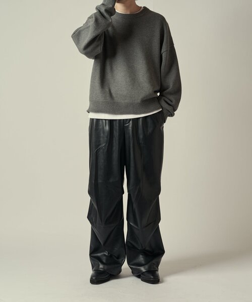 Lui's（ルイス）の「シンセテックレザーパラシュートパンツ（その他パンツ・メンズ・ブラック・M/S）」の18枚目の写真