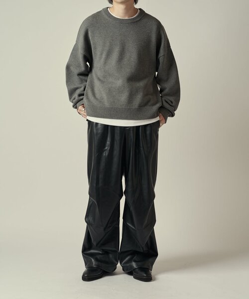 Lui's（ルイス）の「シンセテックレザーパラシュートパンツ（その他パンツ・メンズ・ブラック・M/S）」の19枚目の写真