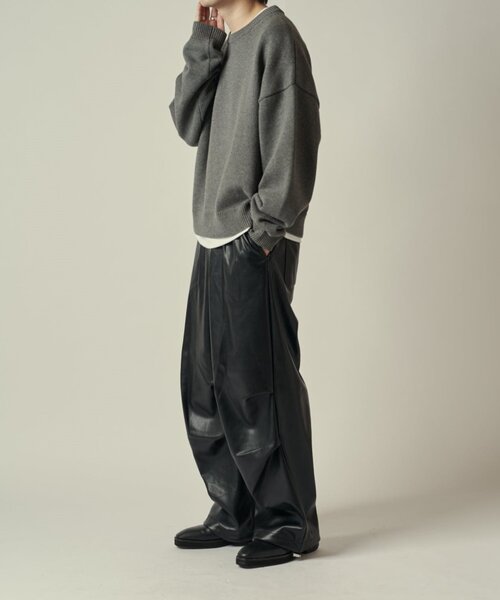 Lui's（ルイス）の「シンセテックレザーパラシュートパンツ（その他パンツ・メンズ・ブラック・M/S）」の20枚目の写真