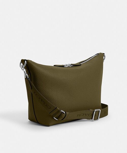 トップ ジップ メッセンジャー バッグ（メッセンジャーバッグ）｜COACH