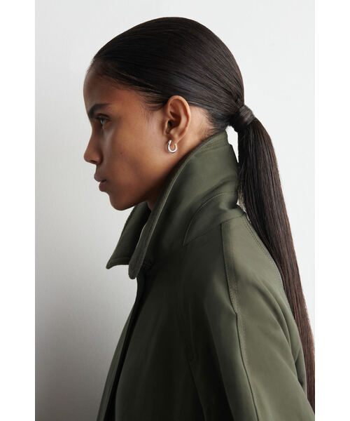 ウールトリムカーコート（ステンカラーコート）｜COS（コス）の