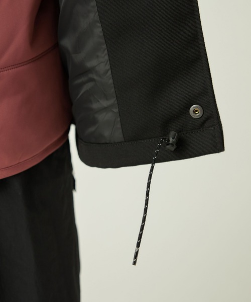 Snow Peak(スノーピーク)の「Snow Peak / Hybrid Wool Coach Jacket ハイブリッドウール コーチジャケット(その他アウター・メンズ・ブラック/ダークブラウン・L/M/S/XL)」の11枚目の写真