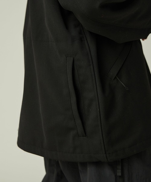Snow Peak(スノーピーク)の「Snow Peak / Hybrid Wool Coach Jacket ハイブリッドウール コーチジャケット(その他アウター・メンズ・ブラック/ダークブラウン・L/M/S/XL)」の13枚目の写真