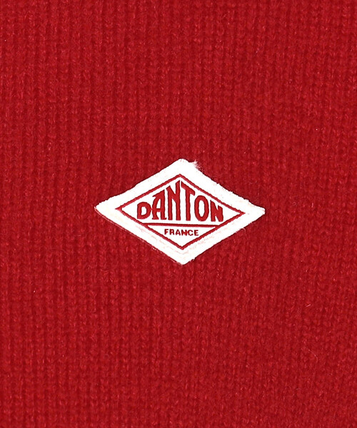 DANTON(ダントン)の「WOMEN'S LAMBSWOOL CREW NECK KNIT PULLOVER(ニット/セーター・レディース・オフホワイト/グレイッシュベージュ/ブラック/ライトブルー/ピンク系その他/ダークグレー/モカ/オートミール/ライトグレー/レッド・36/38)」の19枚目の写真