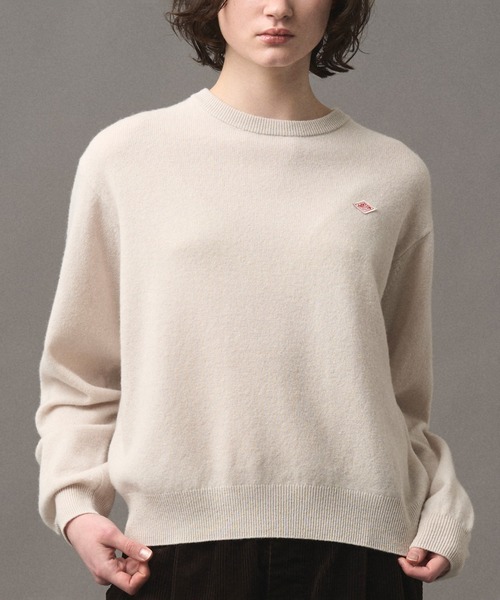 WOMEN'S LAMBSWOOL CREW NECK KNIT PULLOVER(ニット/セーター WOMEN'S LAMBSWOOL CREW NECK KNIT PULLOVER(ニット/セーター