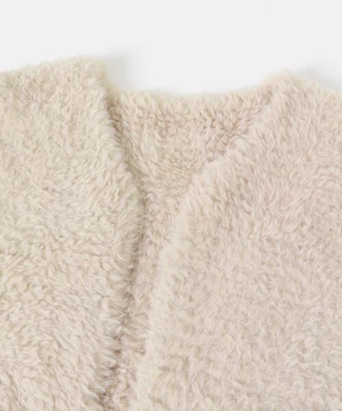 ITEMS URBANRESEARCH（アイテムズ アーバンリサーチ）の「ファーベスト（ベスト・レディース・オフホワイト/ベージュ/ブラウン・FREE）」の20枚目の写真