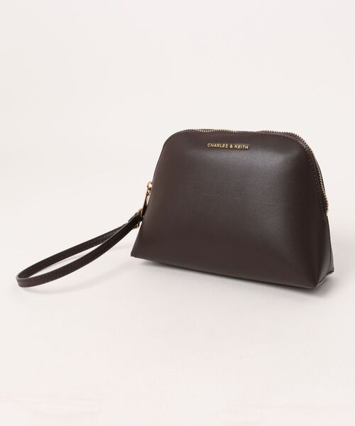 CHARLES & KEITH(チャールズ & キース)の「Edna エドナ スエードホーボーバッグ(ショルダーバッグ・レディース・ブラウン系その他7・L)」の8枚目の写真
