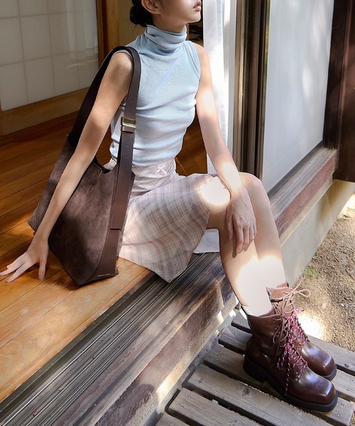 CHARLES & KEITH(チャールズ & キース)の「Edna エドナ スエードホーボーバッグ(ショルダーバッグ・レディース・ブラウン系その他7・L)」の19枚目の写真