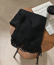 【シアバター加工・抗菌防臭・吸湿発熱】無地マフラー