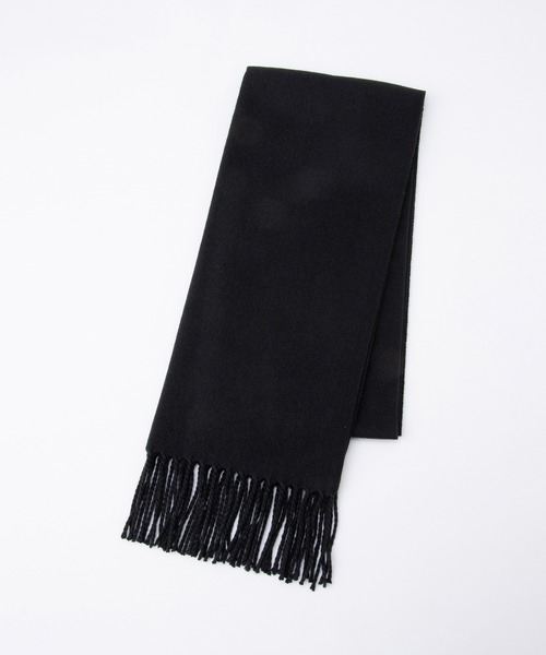 Honeys（ハニーズ）の「【シアバター加工・抗菌防臭・吸湿発熱】無地マフラー（マフラー・レディース・レッド/オレンジ/モカ/ブルー/杢グレー/アイボリー/ブラック・FREE）」の21枚目の写真