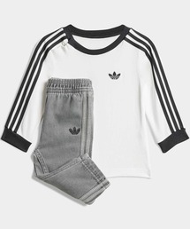 adidas | デニム 長袖Tシャツ セットアップ キッズ / アディダスオリジナルス adidas Originals(Tシャツ/カットソー)