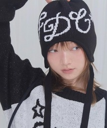 FANCY CLUB（ファンシークラブ）の「【FANCY X DUSTY】F.D.C EARFLAP BEANIE / 【ファンシー X ダスティ】F.D.Cイヤーフラップニット帽（ニットキャップ/ビーニー）」