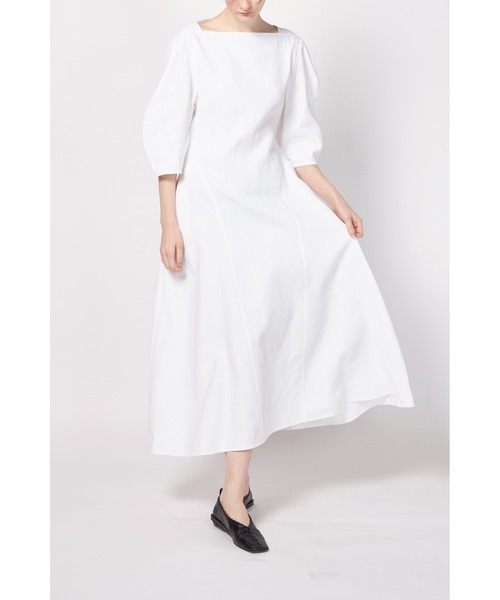 JIL SANDER（ジルサンダー）の「JIL SANDER W DRESS 08（ワンピース・レディース・ホワイト・34）」の4枚目の写真
