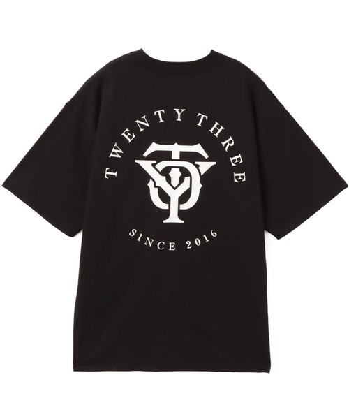 TOKYO 23（トウキョウニジュウサン）の「TOKYO 23 Circle Logo T-shirt / トウキョウ 23 サークル ロゴ Tシャツ（Tシャツ/カットソー・メンズ・ブラック/ホワイト・M/L/XL/XXL）」の3枚目の写真
