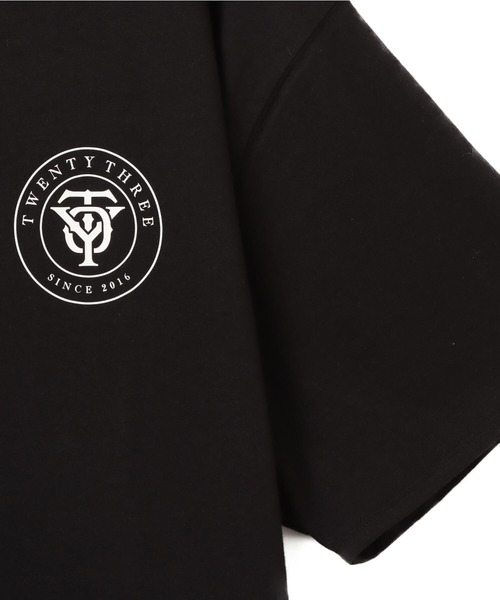 TOKYO 23（トウキョウニジュウサン）の「TOKYO 23 Circle Logo T-shirt / トウキョウ 23 サークル ロゴ Tシャツ（Tシャツ/カットソー・メンズ・ブラック/ホワイト・M/L/XL/XXL）」の5枚目の写真