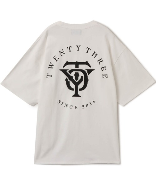 TOKYO 23（トウキョウニジュウサン）の「TOKYO 23 Circle Logo T-shirt / トウキョウ 23 サークル ロゴ Tシャツ（Tシャツ/カットソー・メンズ・ブラック/ホワイト・M/L/XL/XXL）」の7枚目の写真