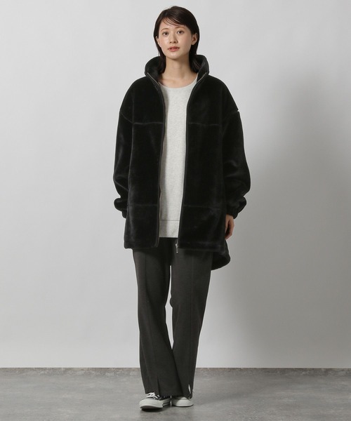 LAKOLE(ラコレ)の「ヘビーウェイトスウェット / 598896(スウェット・レディース・レッド/イエロー/ターコイズブルー/杢グレー/ネイビー・MEDIUM/LARGE)」の7枚目の写真