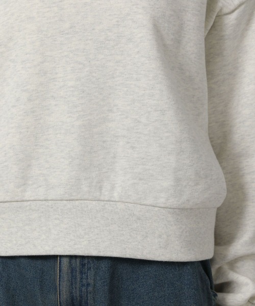 LAKOLE(ラコレ)の「ヘビーウェイトスウェット / 598896(スウェット・レディース・レッド/イエロー/ターコイズブルー/杢グレー/ネイビー・MEDIUM/LARGE)」の22枚目の写真